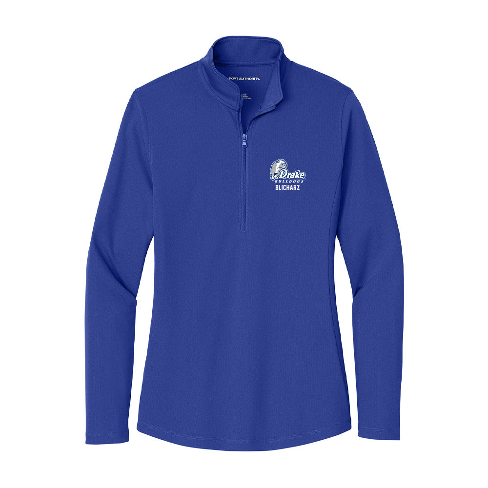 Drake - NCAA Football : Cody Blicharz - Women's Lightweight Quarter Zip Jacket-0