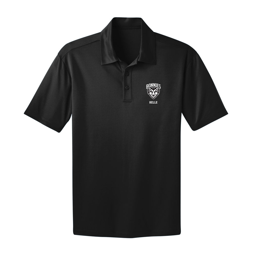 St. Bonaventure - NCAA Men's Soccer : Daniel Helle - Activewear Polo Shirt-0