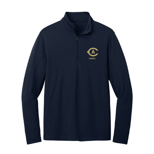 UC Davis - NCAA Football : Koen Parnell - Lightweight Quarter Zip Jacket-0