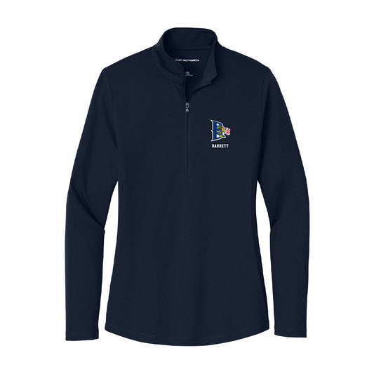 Drexel - NCAA Men's Rowing : James Barrett - Women's Lightweight Quarter Zip Jacket-0