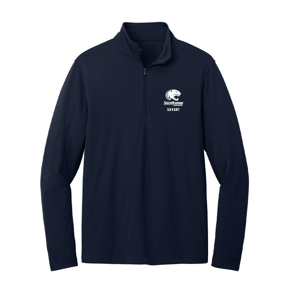 South Alabama - NCAA Softball : Kylee Savant - Lightweight Quarter Zip Jacket-0