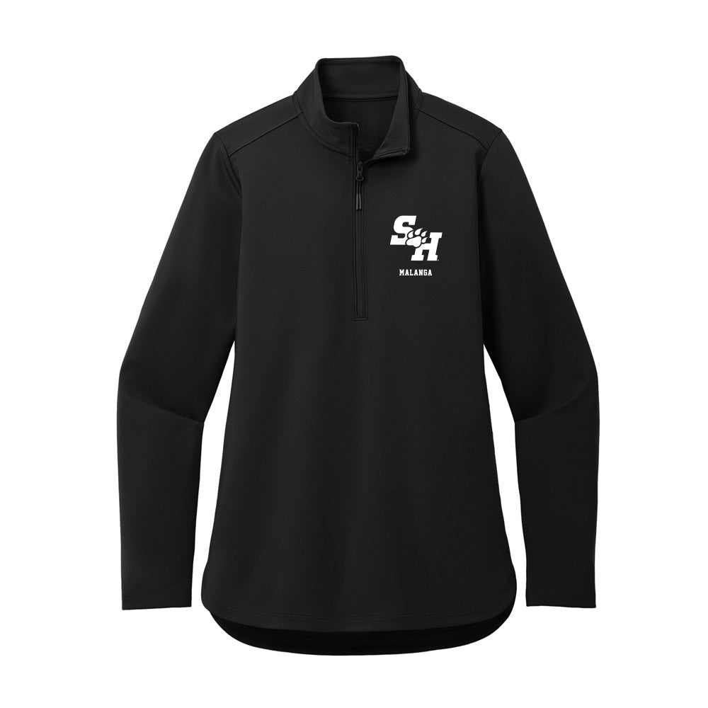 SHSU - NCAA Men's Golf : Alex Malanga - Women's Premium Quarter Zip Jacket-0