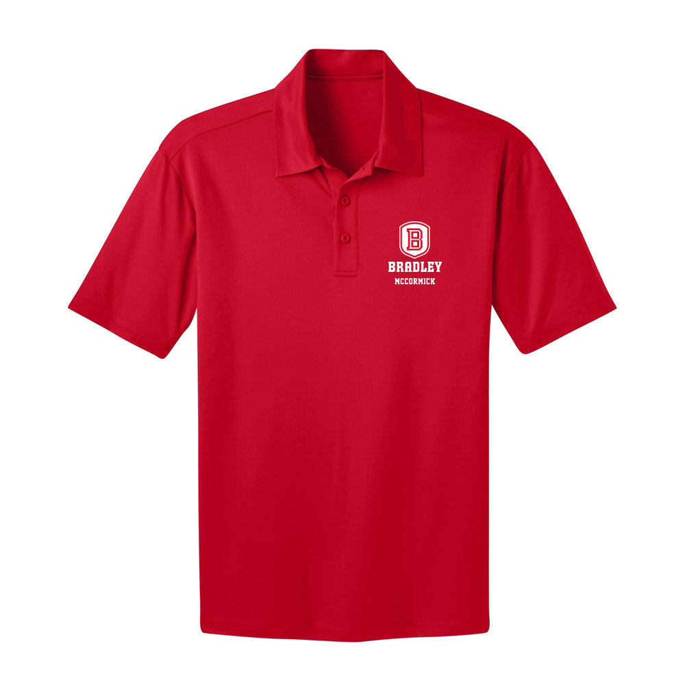 Bradley - NCAA Baseball : Colin McCormick - Activewear Polo Shirt-0