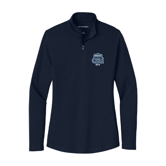 Old Dominion - NCAA Men's Golf : Roman Roth - Women's Lightweight Quarter Zip Jacket-0