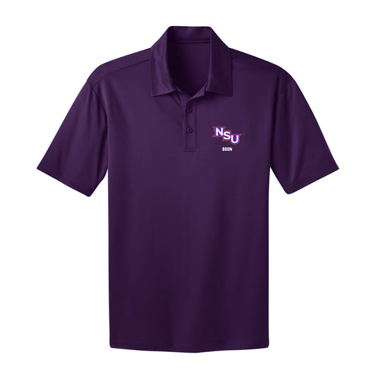 Northwestern State - NCAA Men's Track & Field : Bruce Boon - Activewear Polo Shirt-0