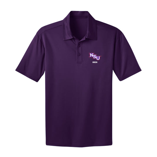 Northwestern State - NCAA Women's Track & Field : Briana Green - Activewear Polo Shirt-0