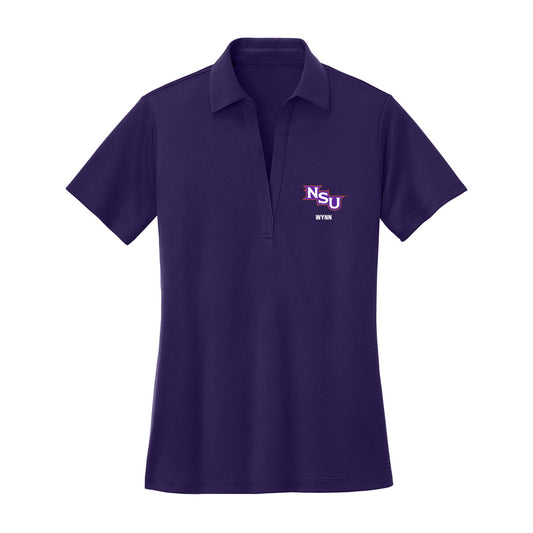 Northwestern State - NCAA Women's Basketball : Karma Wynn - Women's Activewear Polo Shirt-0