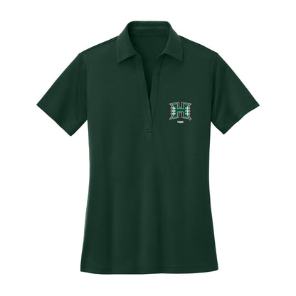 Hawaii - NCAA Baseball : Tsubasa Tomii - Women's Activewear Polo Shirt-0