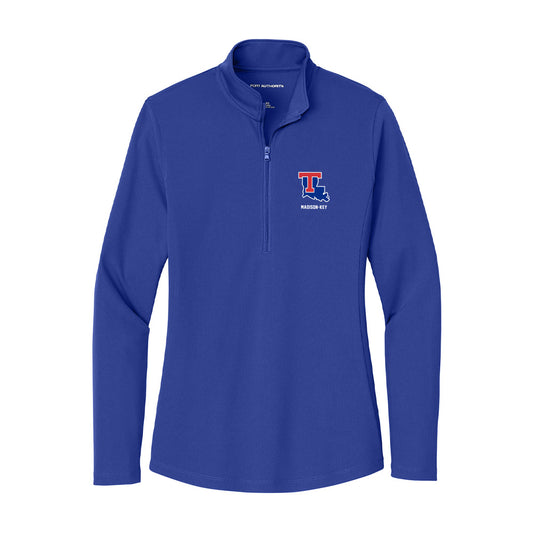LA Tech - NCAA Women's Basketball : Joy Madison-Key - Women's Lightweight Quarter Zip Jacket-0
