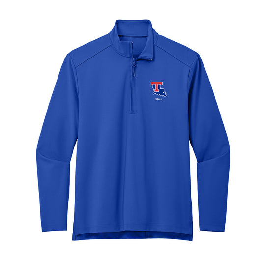 LA Tech - NCAA Football : Riley Small - Premium Quarter Zip Jacket-0