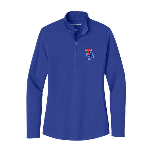 LA Tech - NCAA Football : Jeriamiah Odom - Women's Lightweight Quarter Zip Jacket-0