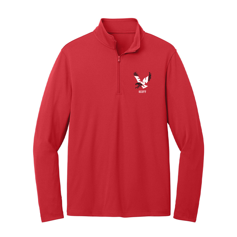 Eastern Washington - NCAA Football : Dylan Scott - Lightweight Quarter Zip Jacket-0