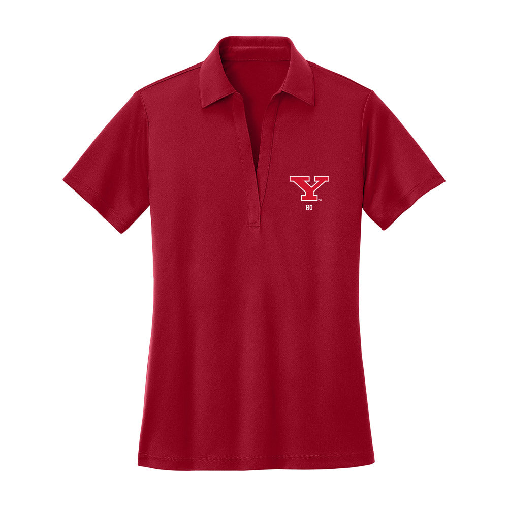 Youngstown State - NCAA Women's Swimming & Diving : HUNG-YI Ho - Women's Activewear Polo Shirt-0