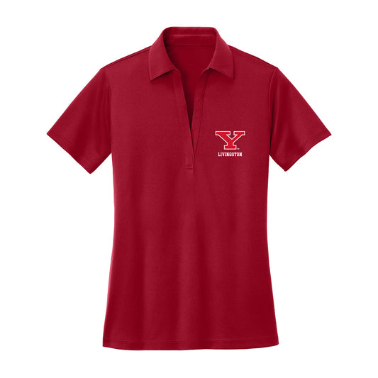 Youngstown State - NCAA Men's Basketball : Jamar Livingston - Women's Activewear Polo Shirt-0