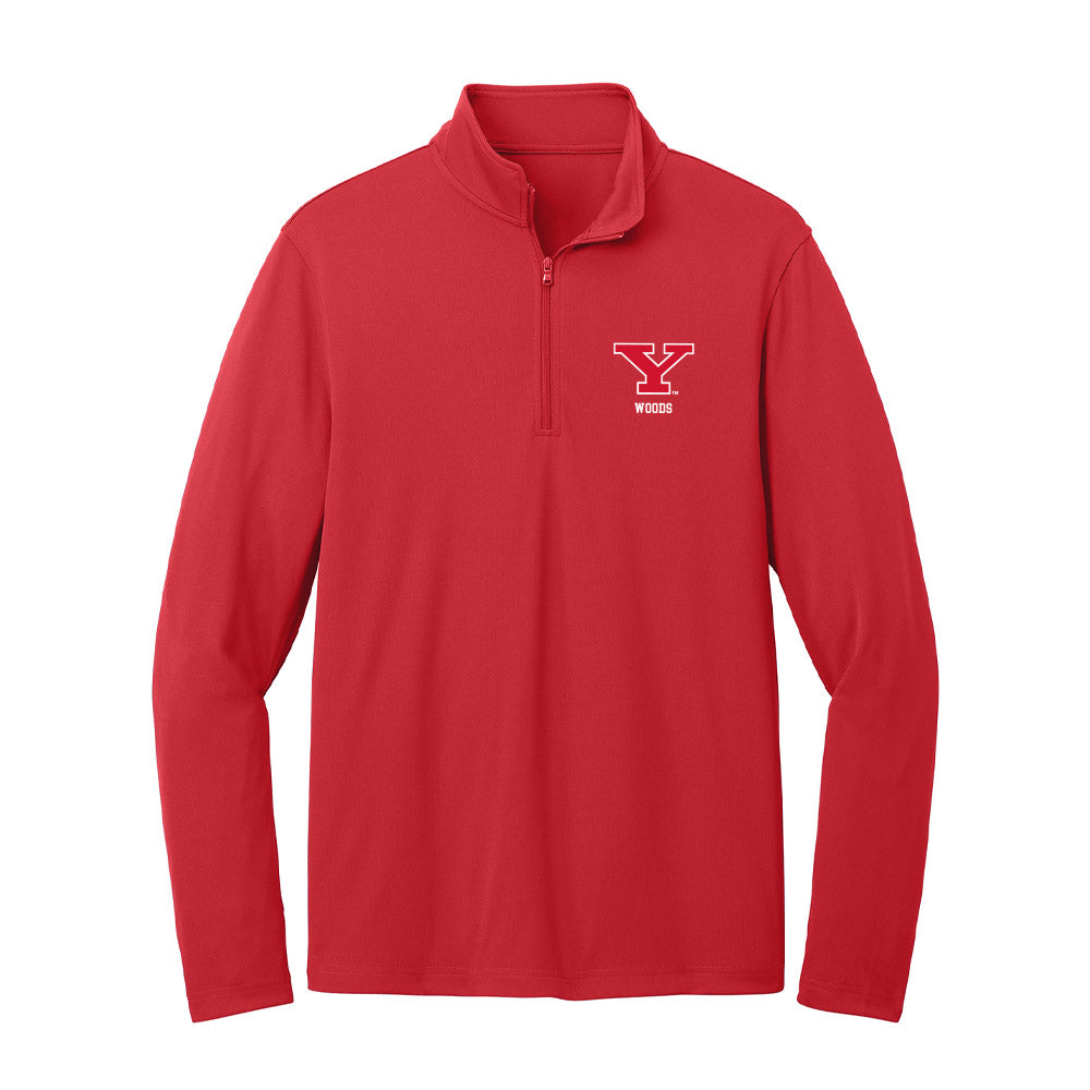 Youngstown State - NCAA Football : Grant Woods - Lightweight Quarter Zip Jacket-0