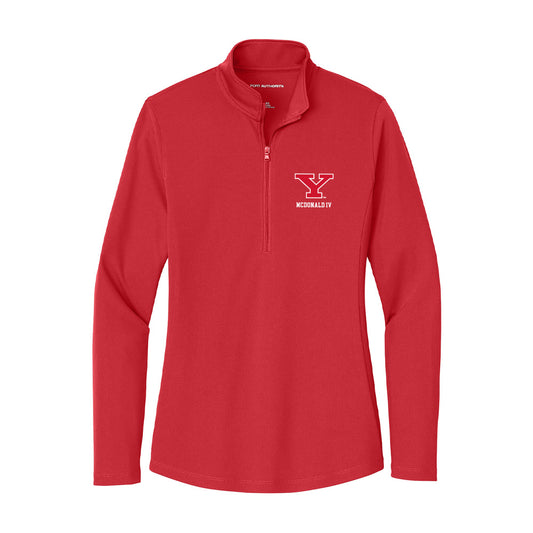 Youngstown State - NCAA Football : Alex McDonald IV - Women's Lightweight Quarter Zip Jacket-0