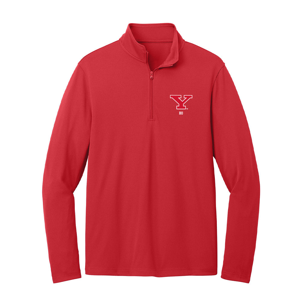 Youngstown State - NCAA Women's Swimming & Diving : HUNG-YI Ho - Lightweight Quarter Zip Jacket-0