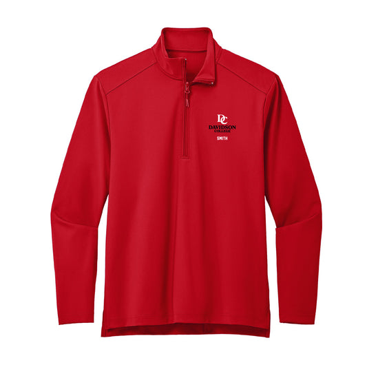 Davidson - NCAA Women's Basketball : Ezra Smith - Premium Quarter Zip Jacket-0