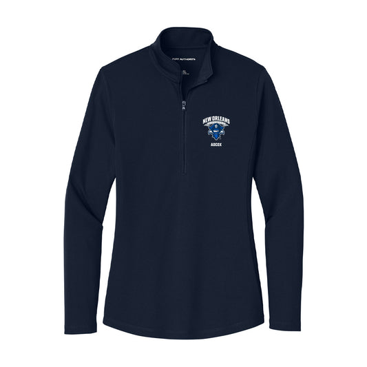 New Orleans - NCAA Baseball : Jayden Adcox - Women's Lightweight Quarter Zip Jacket-0