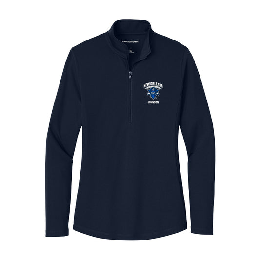 New Orleans - NCAA Women's Basketball : Mikayla Johnson - Women's Lightweight Quarter Zip Jacket-0