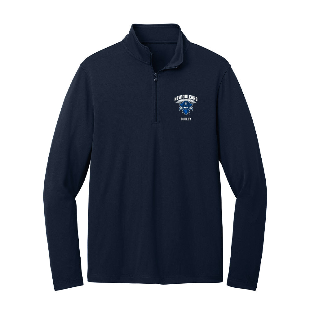 New Orleans - NCAA Baseball : Miles Curley - Lightweight Quarter Zip Jacket-0