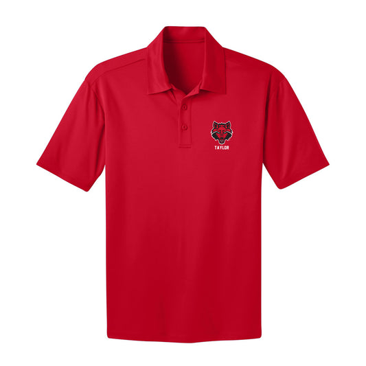 Arkansas State - NCAA Men's Basketball : Layne Taylor - Activewear Polo Shirt-0
