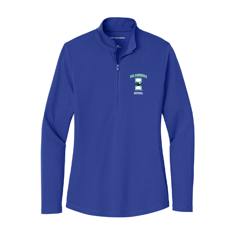 Texas A&M Corpus Christi - NCAA Softball : Jada Zepeda - Women's Lightweight Quarter Zip Jacket-0