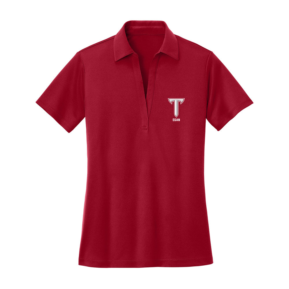 Troy - NCAA Baseball : Tommy Egan - Women's Activewear Polo Shirt-0