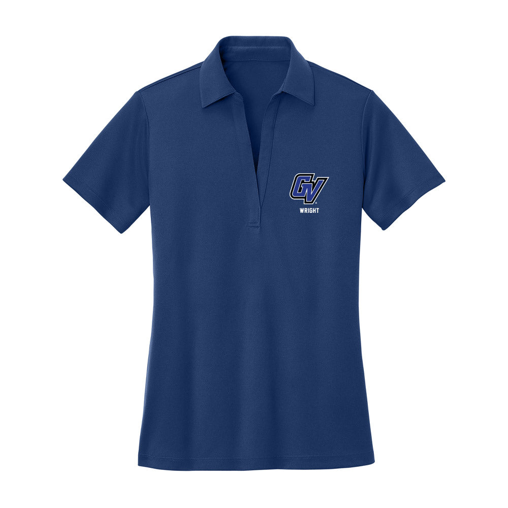 Grand Valley - NCAA Women's Soccer : Rachael Wright - Women's Activewear Polo Shirt-0