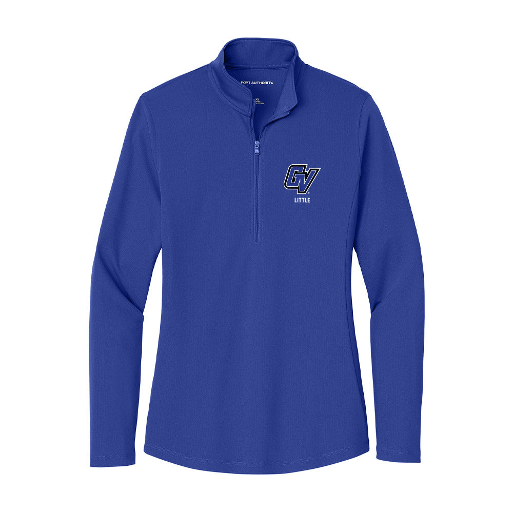 Grand Valley - NCAA Football : Chris Little - Women's Lightweight Quarter Zip Jacket-0