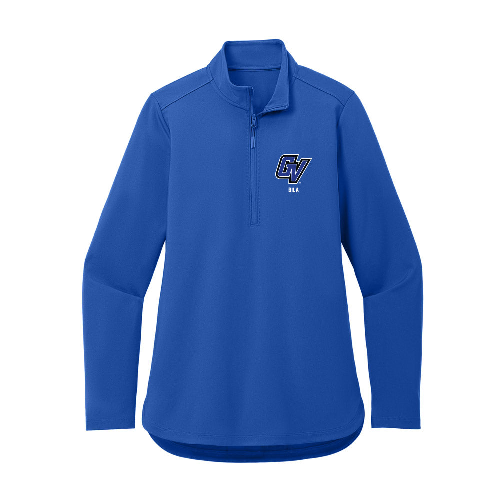Grand Valley - NCAA Football : Colton Bila - Women's Premium Quarter Zip Jacket-0