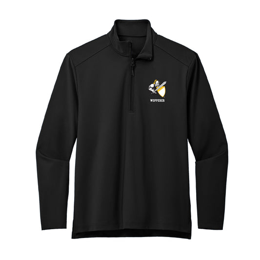 PLU - NCAA Football : Brayden Wopperer - Premium Quarter Zip Jacket-0