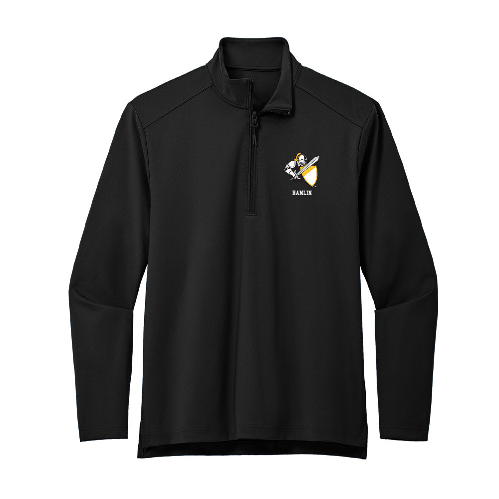 PLU - NCAA Men's Soccer : Elijah Hamlin - Premium Quarter Zip Jacket-0