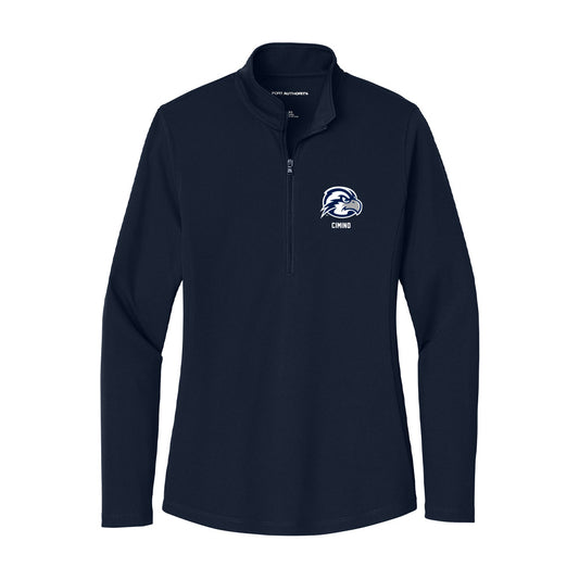 UNF - NCAA Softball : Izabella Cimino - Women's Lightweight Quarter Zip Jacket-0