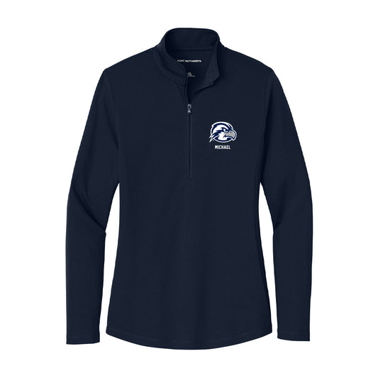 UNF - NCAA Cheerleading : Hailey Michael - Women's Lightweight Quarter Zip Jacket-0