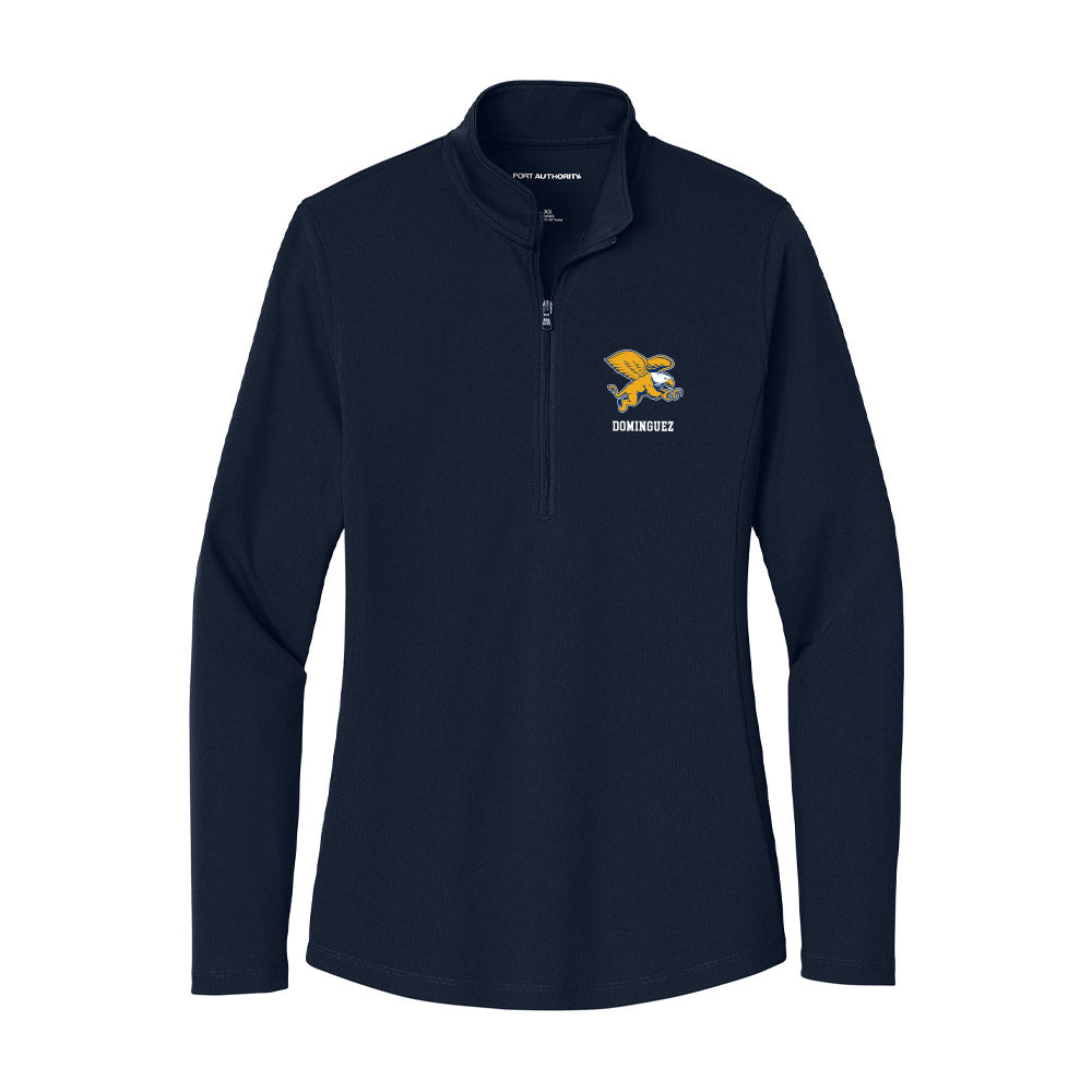 Canisius - NCAA Men's Soccer : Dominic Dominguez - Women's Lightweight Quarter Zip Jacket-0