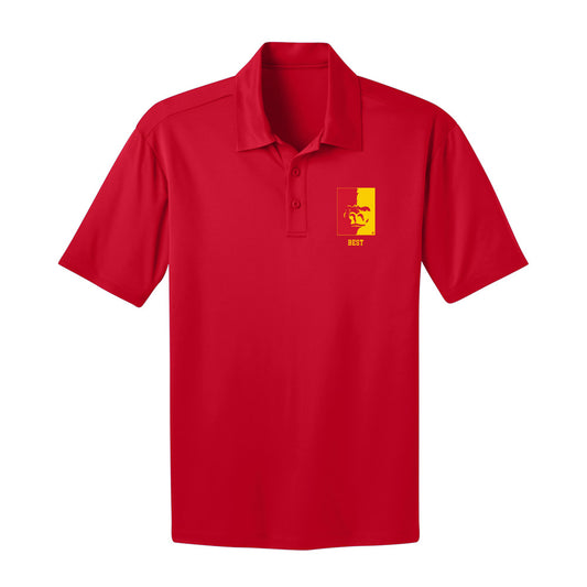 Pitt State - NCAA Football : Khali Best - Activewear Polo Shirt-0