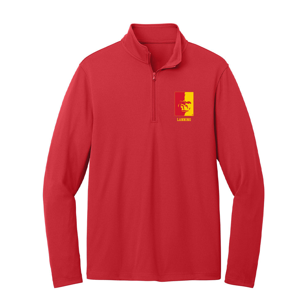 Pitt State - NCAA Football : JACK LANNING - Lightweight Quarter Zip Jacket-0