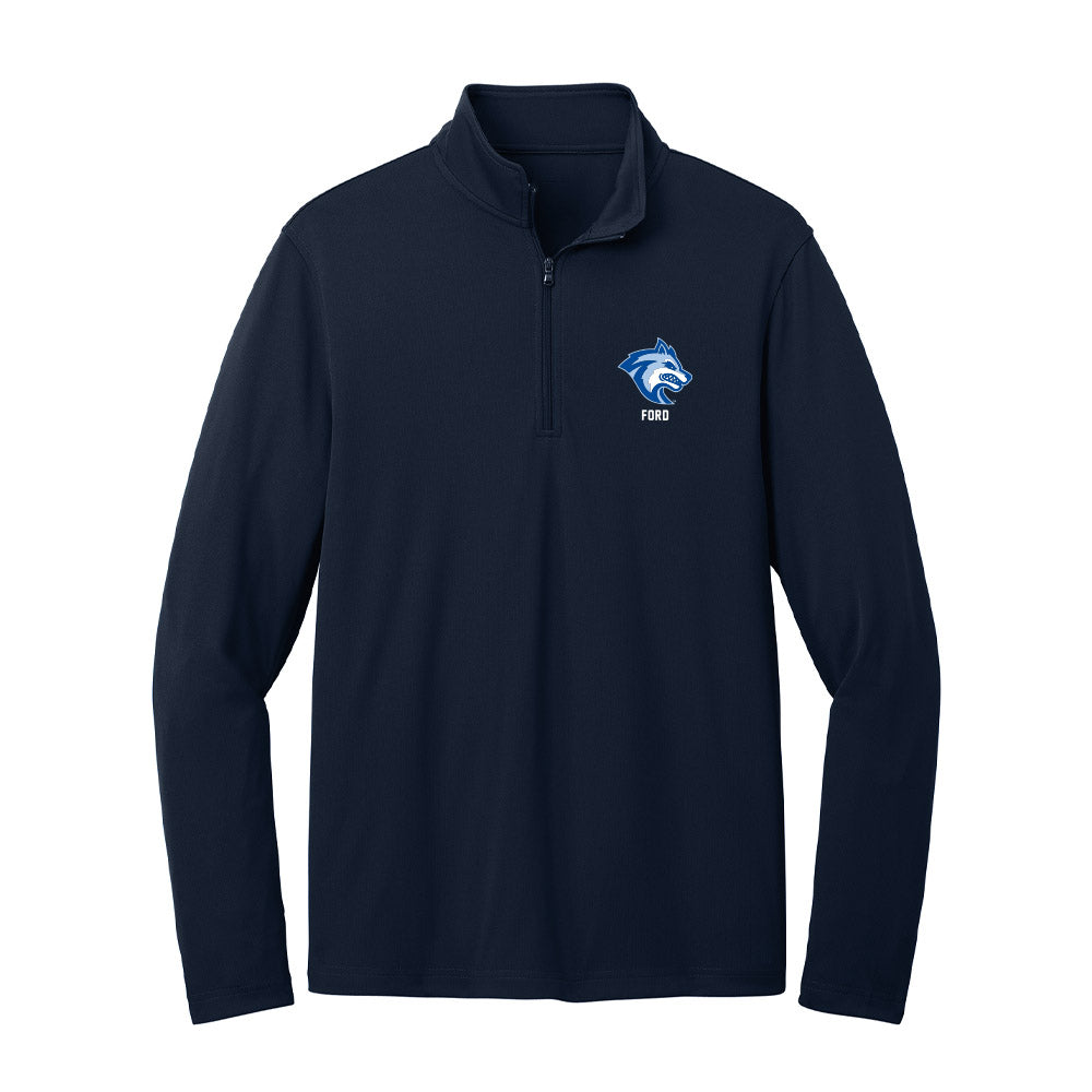 SSU - NCAA Women's Track & Field : Ariyah Ford - Lightweight Quarter Zip Jacket-0