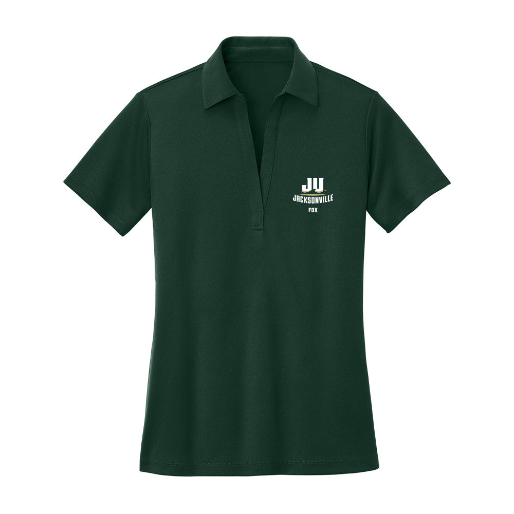 Jacksonville - NCAA Men's Soccer : Brayden Fox - Women's Activewear Polo Shirt-0