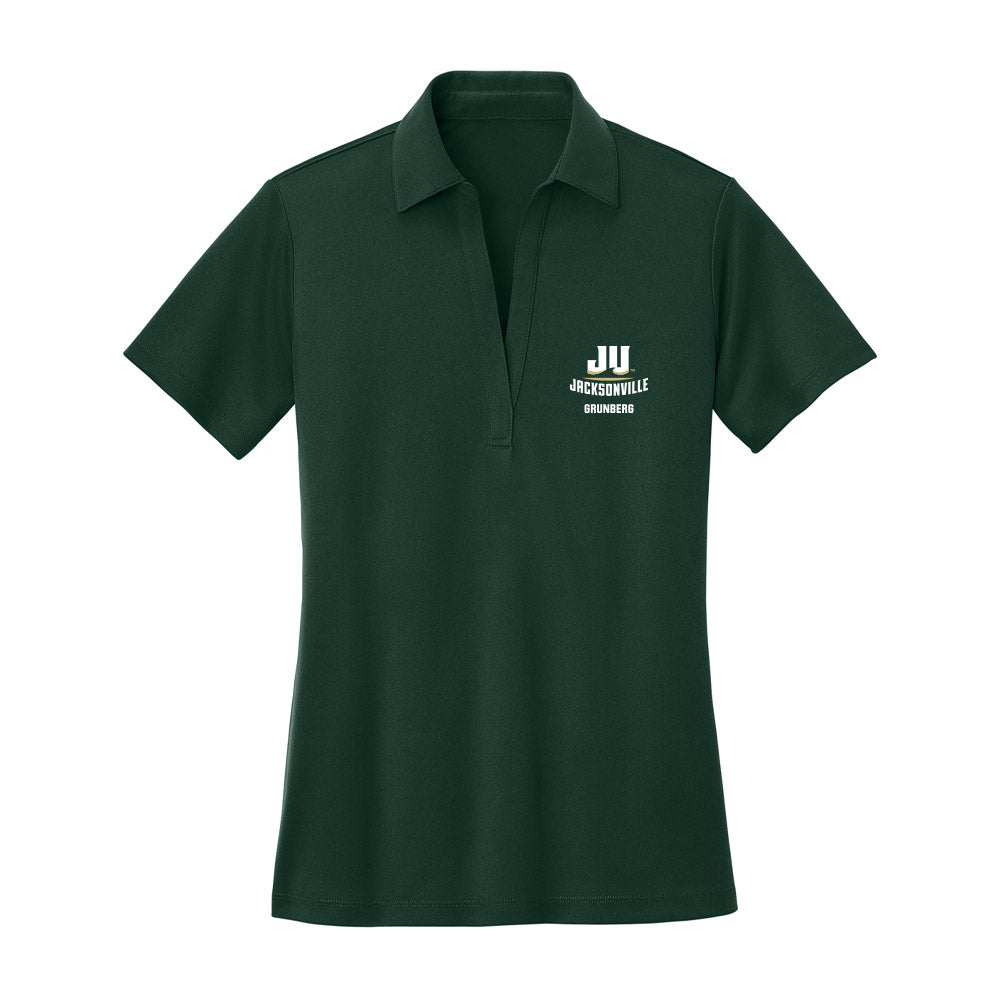 Jacksonville - NCAA Baseball : Sam Grunberg - Women's Activewear Polo Shirt-0
