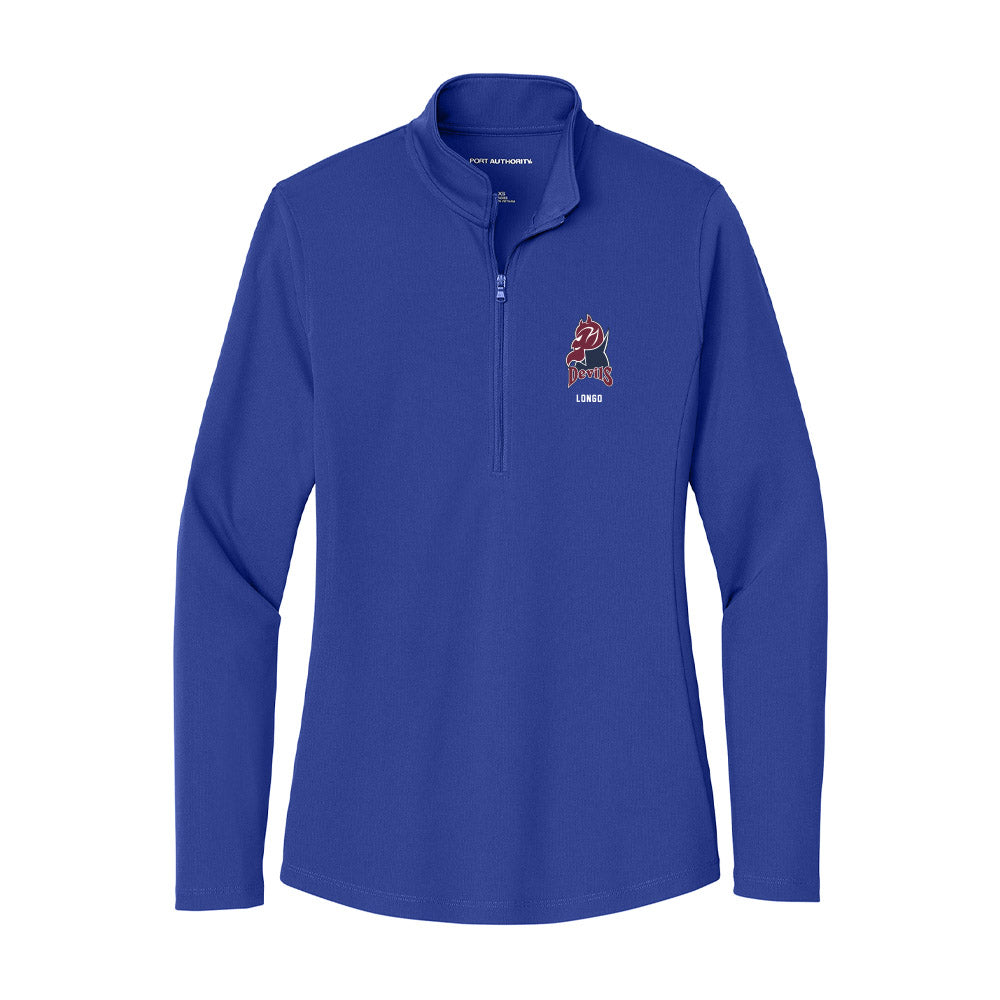FDU Madison - NCAA Baseball : Peter Longo - Women's Lightweight Quarter Zip Jacket-0