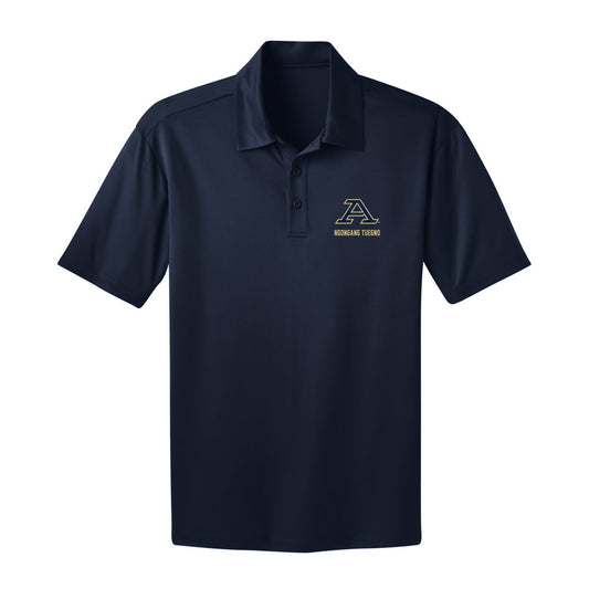 Akron - NCAA Men's Soccer : Farrel Ngongang Tuegno - Activewear Polo Shirt-0