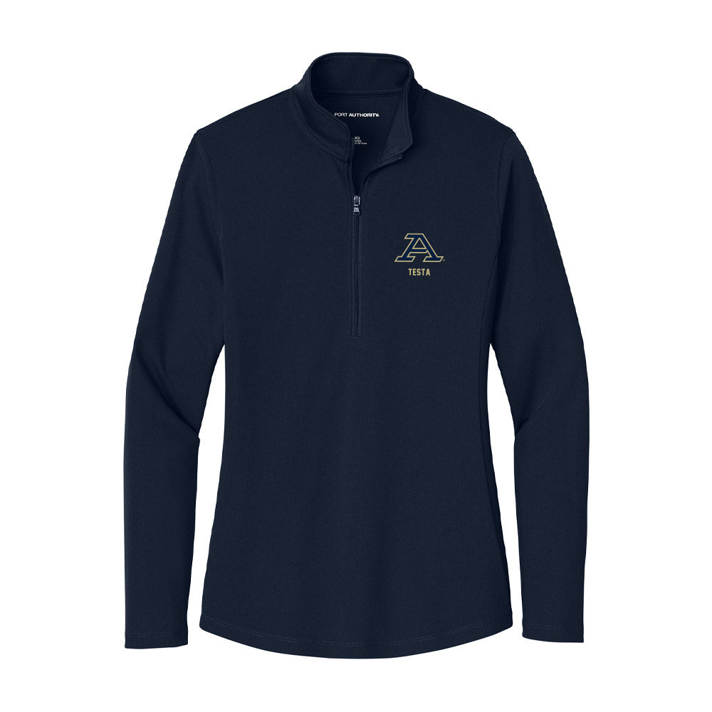 Akron - NCAA Men's Soccer : Noa Testa - Women's Lightweight Quarter Zip Jacket-0