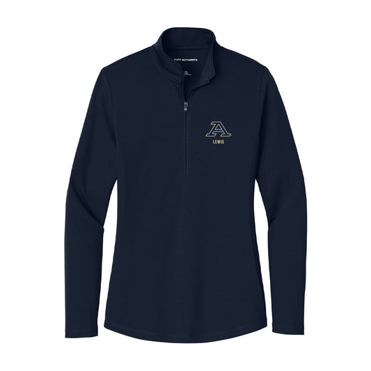 Akron - NCAA Football : Savion Lewis - Women's Lightweight Quarter Zip Jacket-0