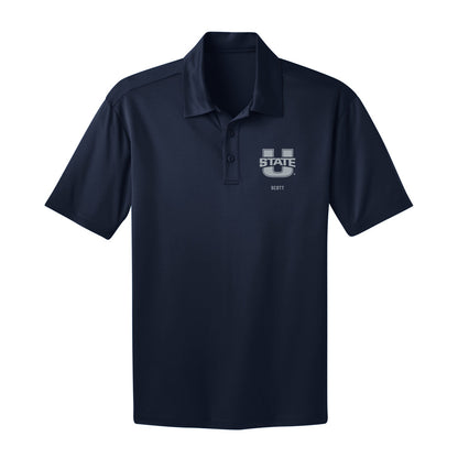 Utah State - NCAA Women's Volleyball : Sophie Scott - Activewear Polo Shirt-0