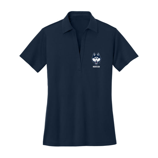 UConn - NCAA Men's Ice Hockey : Charlie Morrison - Women's Activewear Polo Shirt-0