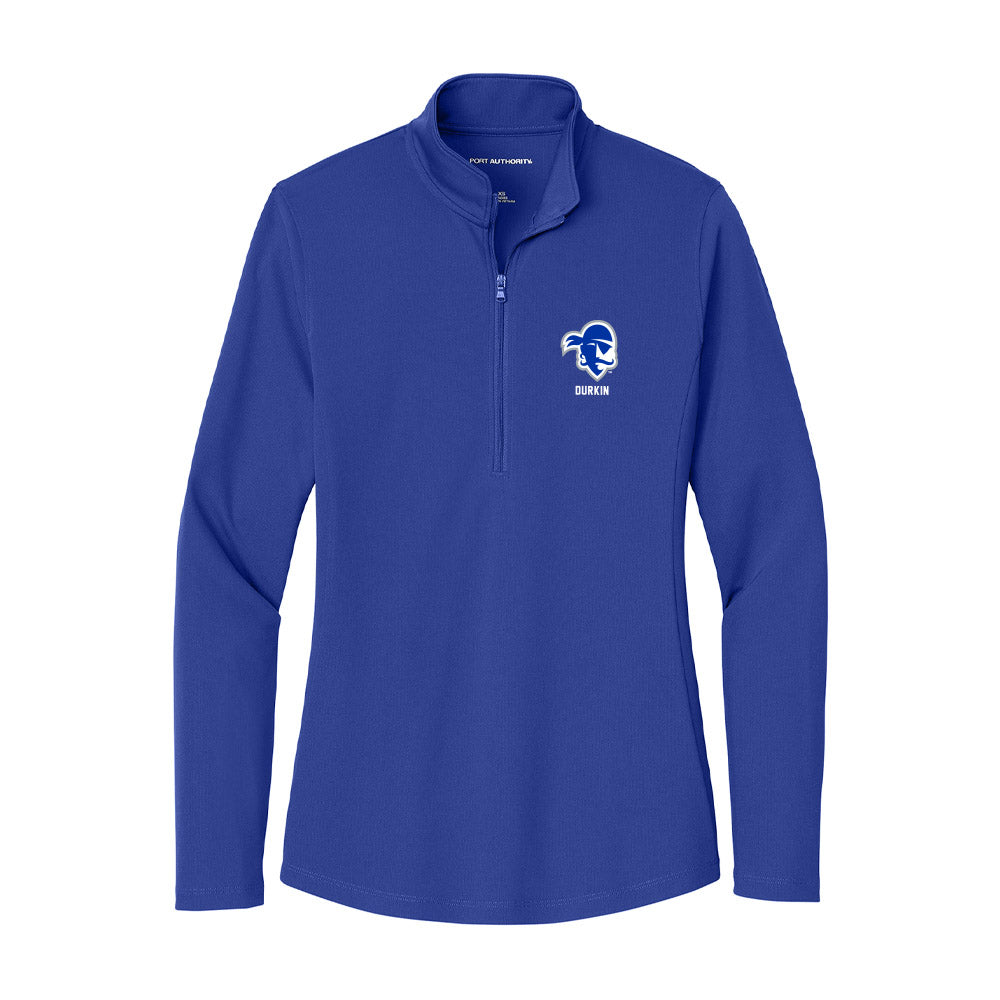 Seton Hall - NCAA Softball : Kaleigh Durkin - Women's Lightweight Quarter Zip Jacket-0
