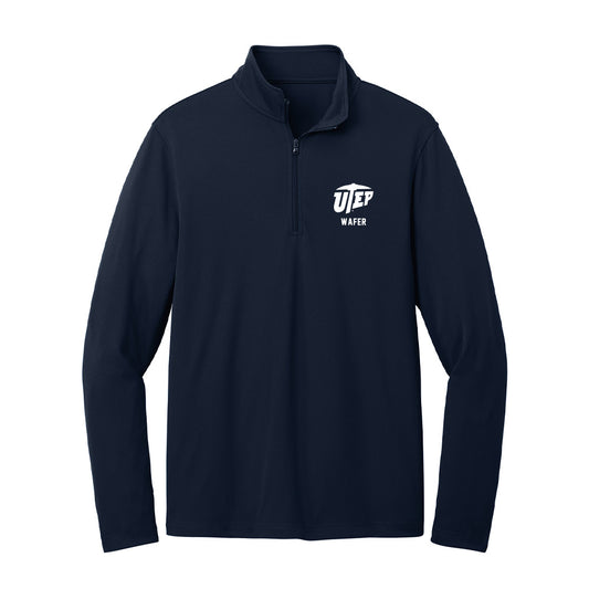 UTEP - NCAA Football : Japrei Wafer - Lightweight Quarter Zip Jacket-0