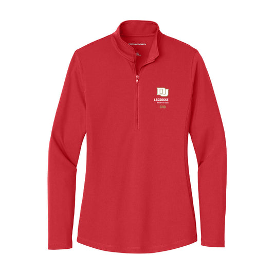 DU - NCAA Women's Lacrosse : Chelsea Cho - Women's Lightweight Quarter Zip Jacket-0